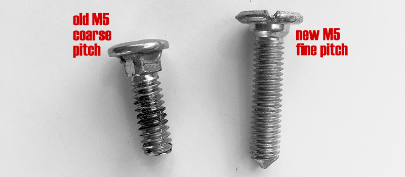 the screws
